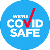 We're COVID Safe logo